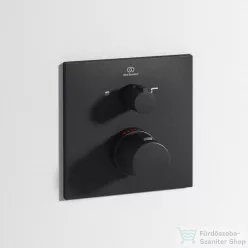   Ideal Standard CERATHERM C100 falsík alatti termosztát 2 fogyasztóhoz,Silk black A7522XG
