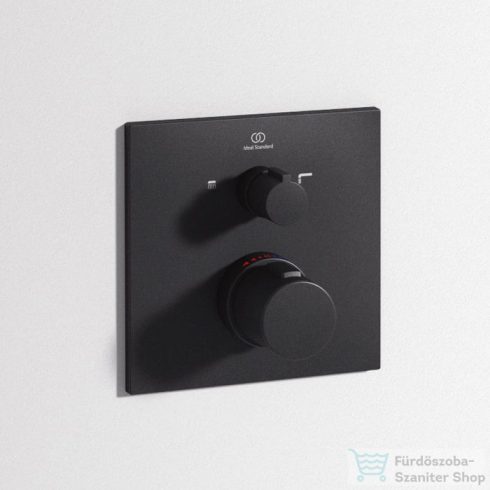 Ideal Standard CERATHERM C100 falsík alatti termosztát 2 fogyasztóhoz,Silk black A7522XG