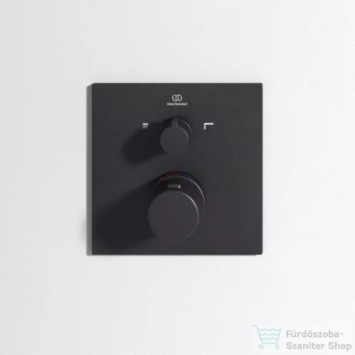Ideal Standard CERATHERM C100 falsík alatti termosztát 2 fogyasztóhoz,Silk black A7522XG