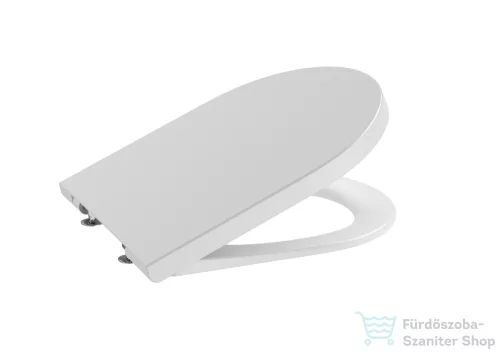 Roca Inspira ROUND lassú záródású wc ülőke,Pearl A80152263B