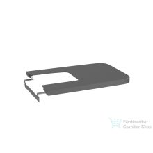   Roca Inspira Square lecsapódásmentes bidé fedél,Onyx A80653264B