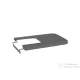 Roca Inspira Square lecsapódásmentes bidé fedél,Onyx A80653264B
