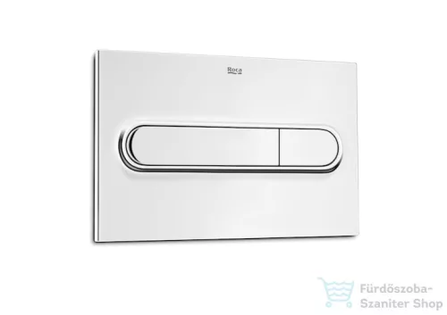 Roca PL 1 Dual 2 mennyiséges nyomólap,fényes króm A890095001