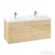 Villeroy & Boch Avento 120cm-es alsószekrény Nordic Oak színben A893 00 VJ ( A89300VJ )