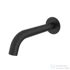 RamonSoler HYDROTHERAPY 18,4 cm-es fali kádöltő, matt fekete AAZ310517