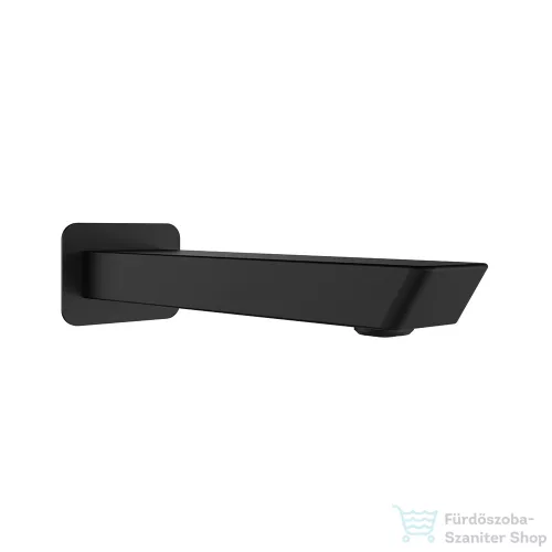 RamonSoler HYDROTHERAPY 19 cm-es fali kádöltő, matt fekete AAZ310770