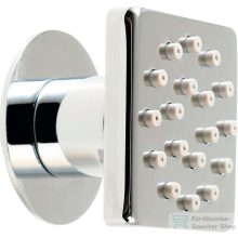   Sapho Fali fúvóka négyzet alakú, 1/2", 45*45 mm, állítható, króm AB536