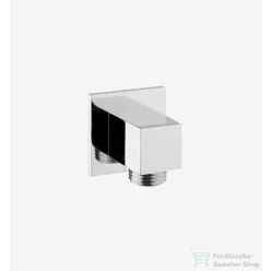   Webert SHOWER SET  szögletes gégecső csatlakozó, króm AC0337.015