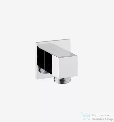 Webert SHOWER SET  szögletes gégecső csatlakozó, króm AC0337.015