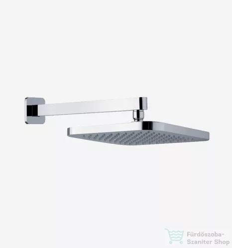 Webert SHOWER SET 220x220 mm-es szögletes fejzuhany zuhanykarral, króm AC0843.015