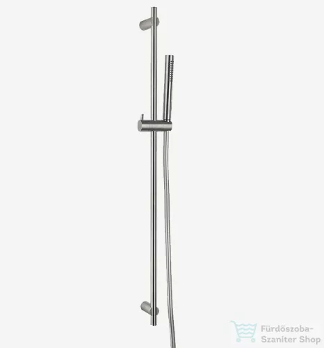 Webert ELIO STEEL rudas zuhanyszett gégecső csatlakozóval, rozsdamentes acél AC1093.440