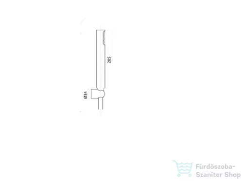 Webert ELIO STEEL zuhanyszett, rozsdamentes acél AC1097.440