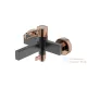 Wellis UMBRA kád csaptelep, matt fekete/rose gold ACS0308