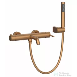   Wellis Vito kád/zuhany csaptelep szett, brushed rosegold ACS0428