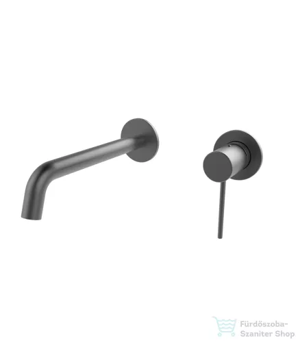 Wellis Altona fali mosdó csaptelep belső egységgel, gunmetal grey ACS0435
