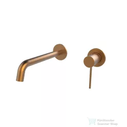   Wellis Altona fali mosdó csaptelep belső egységgel, brushed rosegold ACS0437