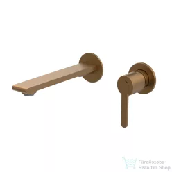   Wellis Vito fali mosdó csaptelep belső egységgel, brushed rosegold ACS0440