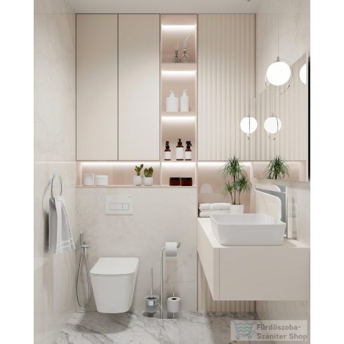 Deante SILIA törölköző akasztó kör, króm ADI_0611