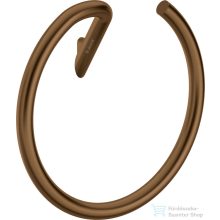   Deante SILIA törölköző akasztó kör, szálcsiszolt bronz ADI_C611