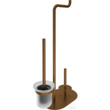   Deante SILIA WC papírtartó állvány 3 funkciós, szálcsiszolt bronz  ADI_C732