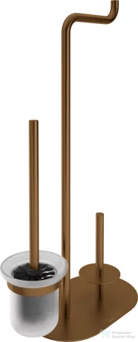 Deante SILIA WC papírtartó állvány 3 funkciós, szálcsiszolt bronz  ADI_C732