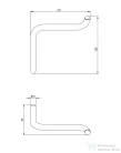 Deante SILIA WC-papír tartó, titanium ADI_D211