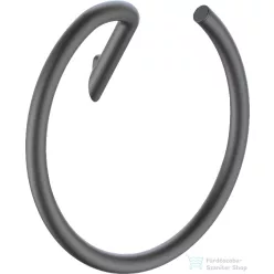 Deante SILIA törölköző akasztó kör, titanium ADI_D611