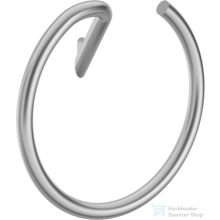   Deante Silia kör alakú törölközőtartó, szálcsiszolt acél ADI_F611