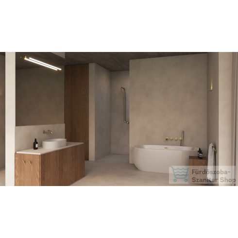 Deante Silia akasztó, szálcsiszolt arany ADI_R111