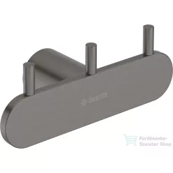 Deante ROUND tripla akasztó, titanium ADR_D131