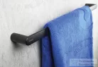 Deante ROUND törölközőtartó 60 cm, nero ADR_N621