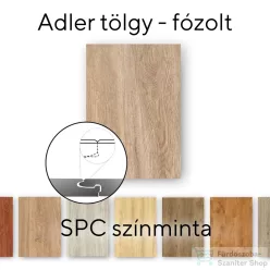  Leziter Adler tölgy Vinyl SPC fózolt padló minta/db ADT-F-MINT