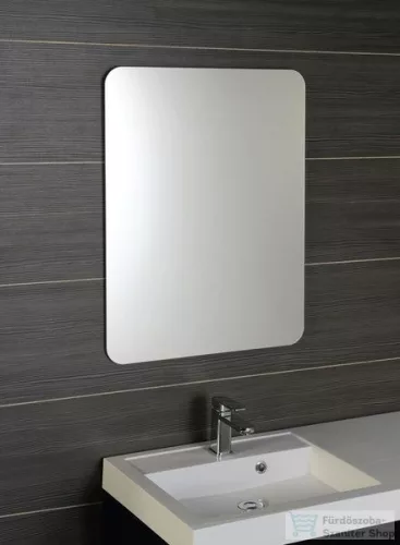 Sapho ISHAPE tükör 60x80cm, lekerekített sarkokkal, akasztó nélkül AG468