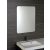 Sapho ISHAPE tükör 60x80cm, lekerekített sarkokkal, akasztó nélkül AG468