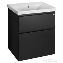   AQUALINE ALTAIR mosdótartó szekrény, 61,5x72,5x45cm, matt fekete (AI665)