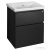 AQUALINE ALTAIR mosdótartó szekrény, 61,5x72,5x45cm, matt fekete (AI665)