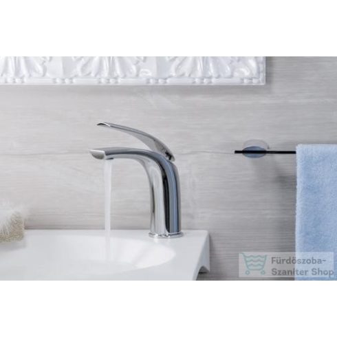 Webert Aria mosdócsaptelep, click-clack leeresztővel, króm AI830101.015