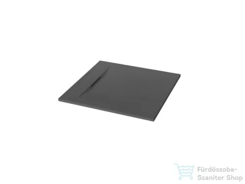 Invena ALVERO négyszögletes zuhanytálca 90x90 cm, SMC, fekete AK-7C-909-H