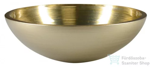 Sapho MURANO SOFT BROWN üvegmosdó 40x13 cm, világos barna AL5318-67