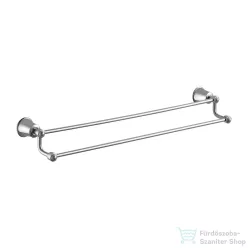   Omnires ART LINE 65 cm-es dupla törölközőtartó, króm AL53226CR