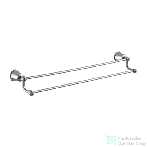 Omnires ART LINE 65 cm-es dupla törölközőtartó, króm AL53226CR