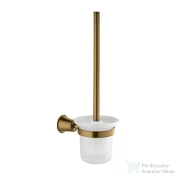 Omnires ART LINE fali WC kefe, szálcsiszolt bronz AL53620BR