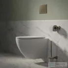 Omnires ART LINE fali WC kefe, szálcsiszolt bronz AL53620BR