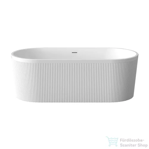 Invena GLAMOUR  struktúrált 170x80 szabadon álló kád, fehér AN-01-120-M