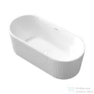 Invena GLAMOUR  struktúrált 170x80 szabadon álló kád, fehér AN-01-120-M