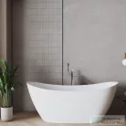 Invena ASTRI 150x73 cm szabadon álló kád, fehér AN-03-150-F