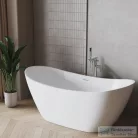Invena ASTRI 160x75 cm szabadon álló kád, fehér AN-03-160-F