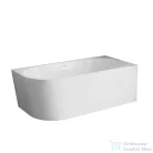 Invena ASTRI 160x75 cm falhoz illeszthető szabadon álló kád, fehér, jobbos AN-03-16P-F