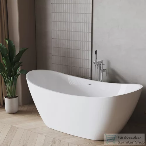Invena ASTRI 170x75 cm szabadon álló kád, fehér AN-03-170-F