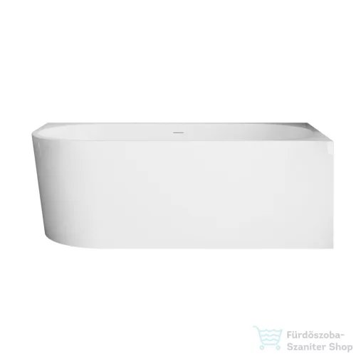 Invena ASTRI 170x80 cm falhoz illeszthető szabadon álló kád, fehér, jobbos AN-03-17P-F